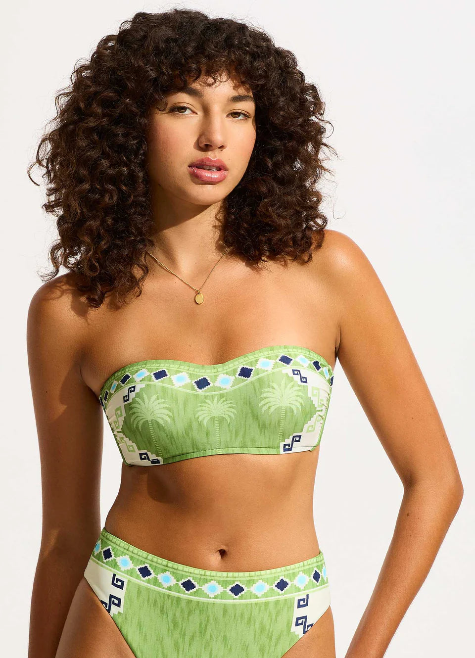 Seafolly - Kasbah Bustier Bandeau Bikini Top - Larx