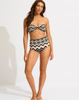 Seafolly - Neue Wave Ring Front Bandeau - Larx