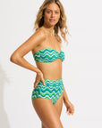 Seafolly - Neue Wave Ring Front Bandeau - Larx