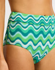 Seafolly - Neue Wave High Waisted Pant - Larx