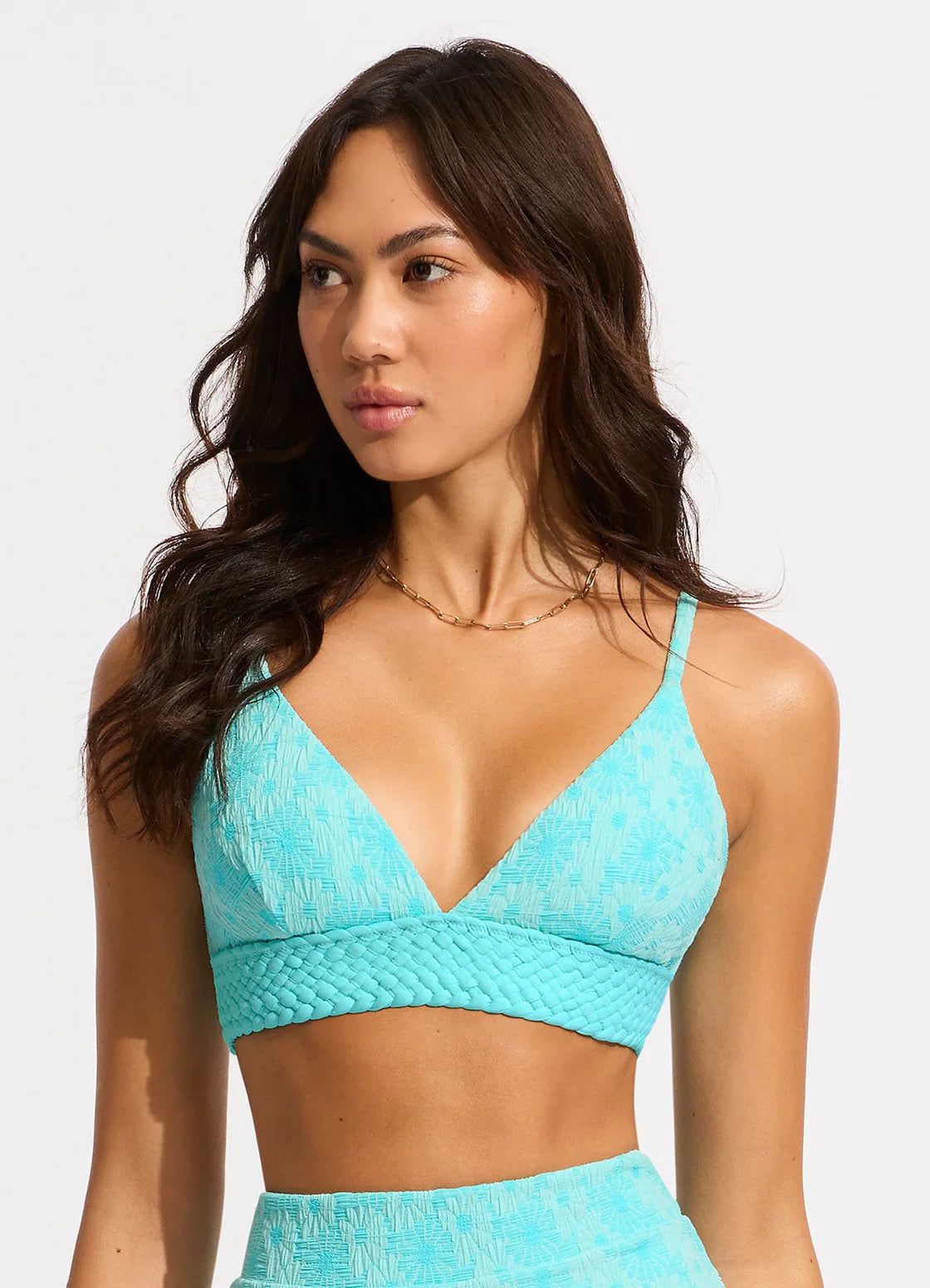 Seafolly - Marloe Banded Bralette Bikini Top - Larx