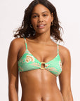 Seafolly - Eden Ring Front Bralette - Larx