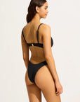 Seafolly - Sea Dive High Cut Rio Pant - Larx
