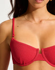 Seafolly - Sea Dive Underwire Bikini Top - Larx