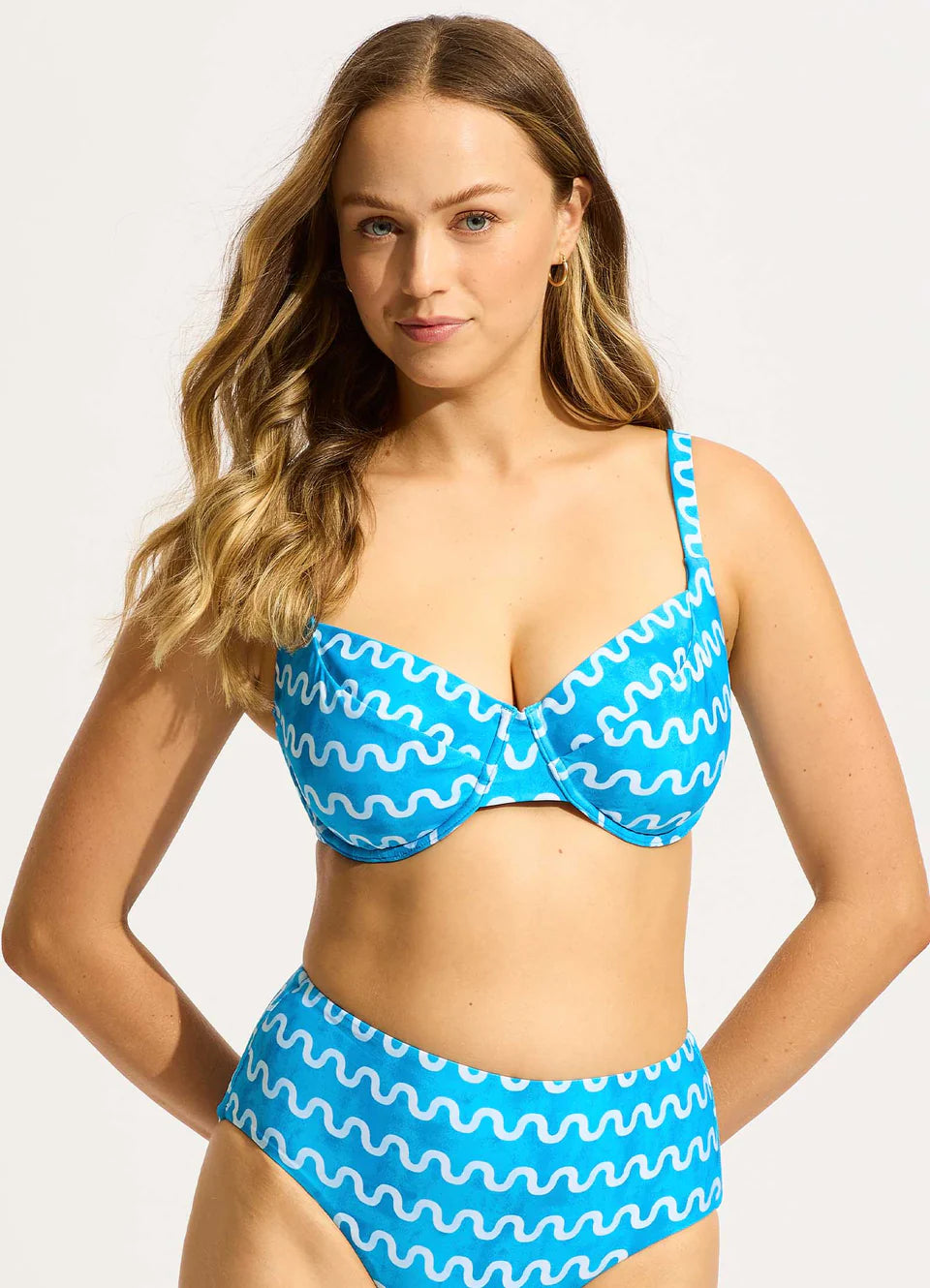 Seafolly - Soundwave F Cup Underwire Bra - Larx