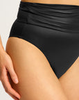 Seafolly - Soleil Roll Top High Rise Pant - Larx
