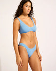 Seafolly - Sea Dive Multifit Longline Top Cornflower