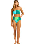 Seafolly - Sorrento High Waisted Pant Vivid Green