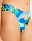 Seafolly - Rio High Leg Ruched Bikini Bottom - Larx
