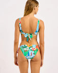Seafolly - Viva Vacation Ring Front Tank Powder Blue