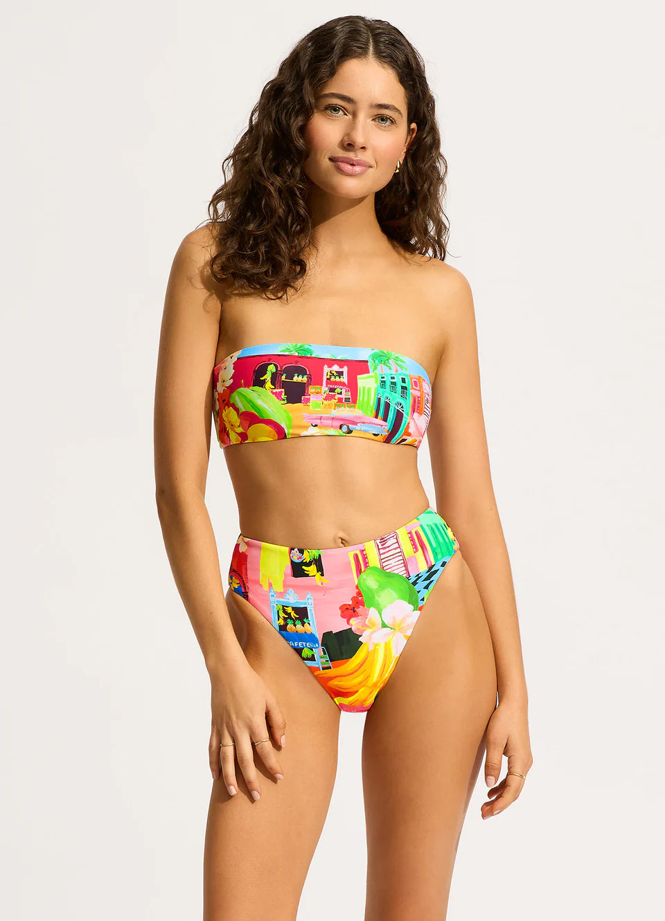 Seafolly - Cuba High Rise Pant - Larx
