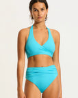 Seafolly - Seafolly Collective High Waist Wrap Front Pant - Larx