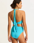 Seafolly - Seafolly Collective High Waist Wrap Front Pant - Larx