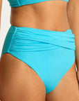Seafolly - Seafolly Collective High Waist Wrap Front Pant - Larx
