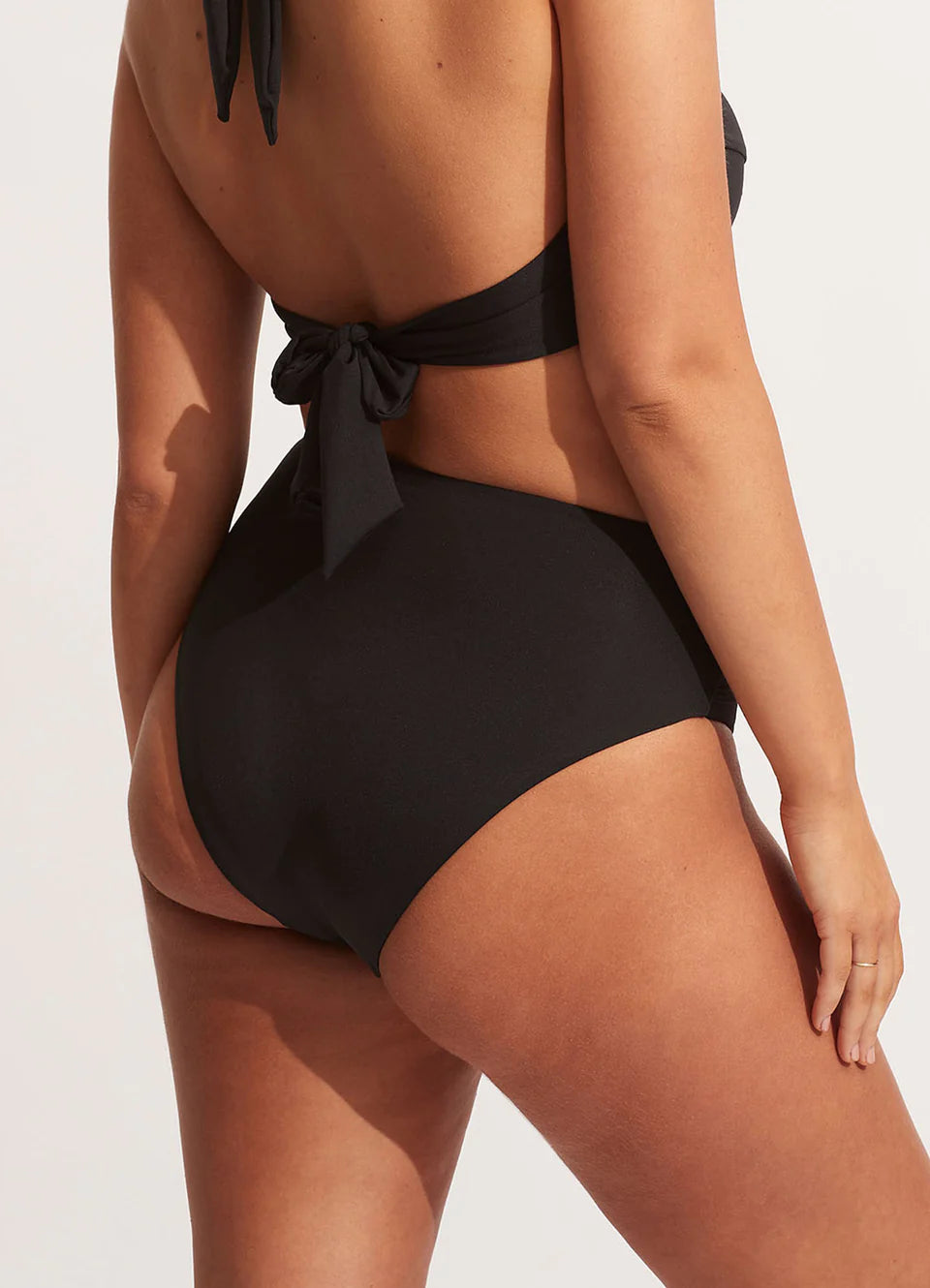 Seafolly - Seafolly Collective High Waist Wrap Front Pant - Larx