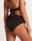 Seafolly - Seafolly Collective High Waist Wrap Front Pant - Larx