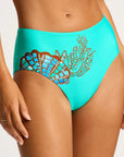 Seafolly - La Mer High Waisted Pant - Larx