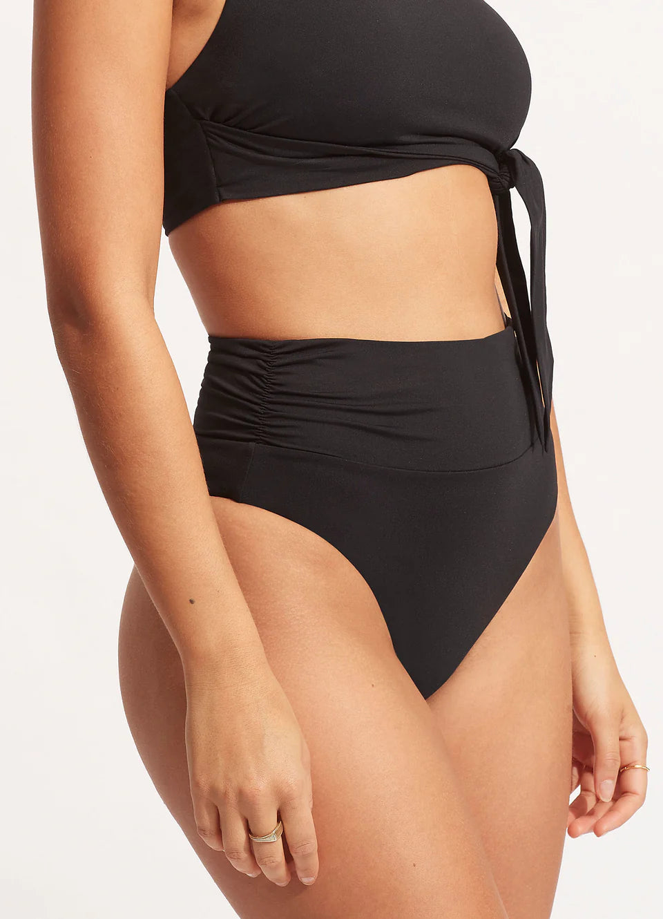 Seafolly - Seafolly Collective High Cut Rio Pant - Larx