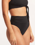 Seafolly - Seafolly Collective High Cut Rio Pant - Larx