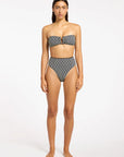 Jets - Spring Geo U Trim Bandeau Bikini Top