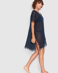 Seafolly - Amnesia Kaftan Indigo