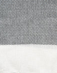 Turkish Beach Towel - Zig Zag - Grey