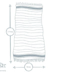 Turkish Beach Towel - Cantaloupe