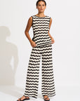 Seafolly - Neue Wave Relaxed Leg Knit Pant - Larx