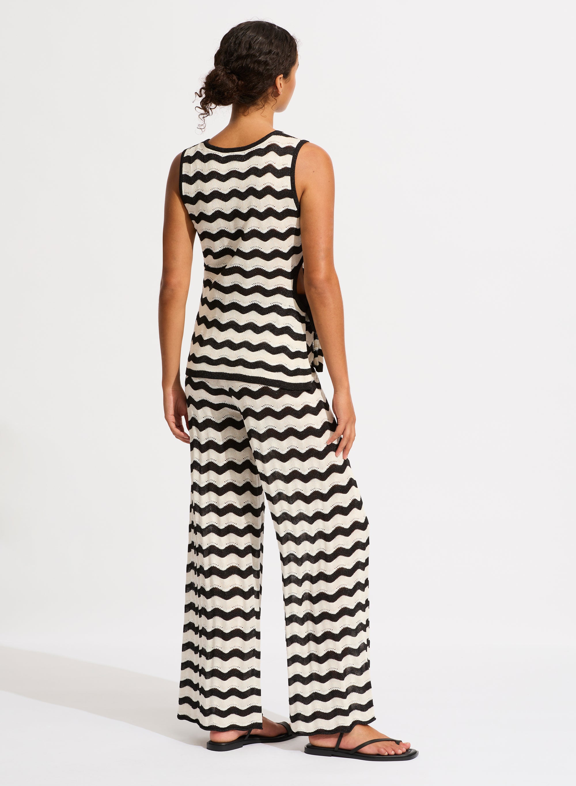 Seafolly - Neue Wave Relaxed Leg Knit Pant - Larx