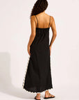 Seafolly - Beachedit Bandeau Maxi Dress Black