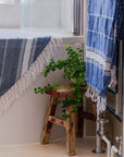 Turkish Beach Towel - Dark Blue