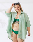 Noosa Shirt - Sage Green