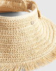 Seafolly - Shady Lady Roll Up Fringe Visor