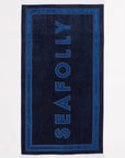 Seafolly - Fringe Benefits Summer Solstice Towel True Navy