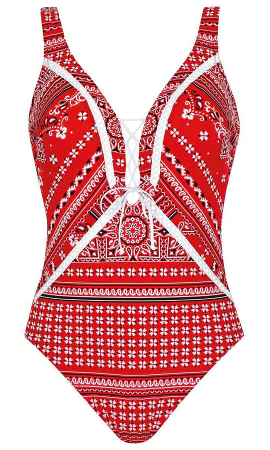 Sunflair - Red Blossom One Piece - Larx