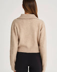 All Fenix - 1/2 Button Polo Knit Toffee