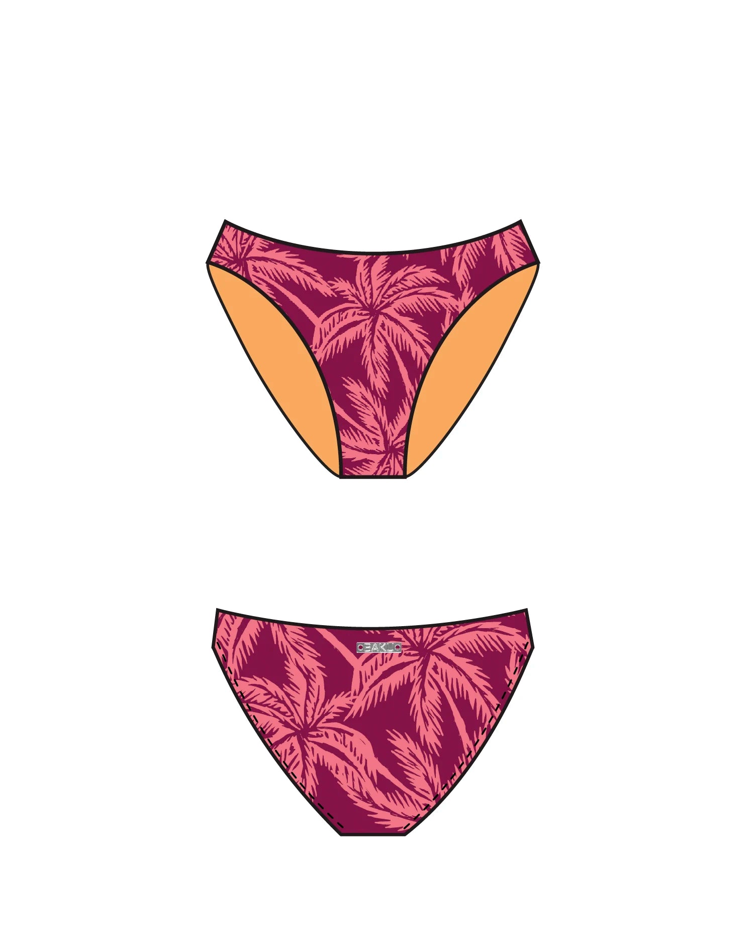 Baku - Hot Tropics Regular Bikini Pant - Larx