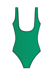 Baku - Rococco Square Neck Multifit One Piece - Larx