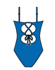 Baku - Rococco Plunge Lace Back One Piece - Larx