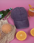 Vintage Washed Cap - Purple