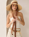 Cara Ribbon Straw Hat