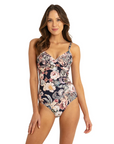 Sunseeker = Shiloh Twist Front One Piece - Larx