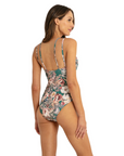 Sunseeker - Shiloh Cheeky Double Strap One Piece - Larx