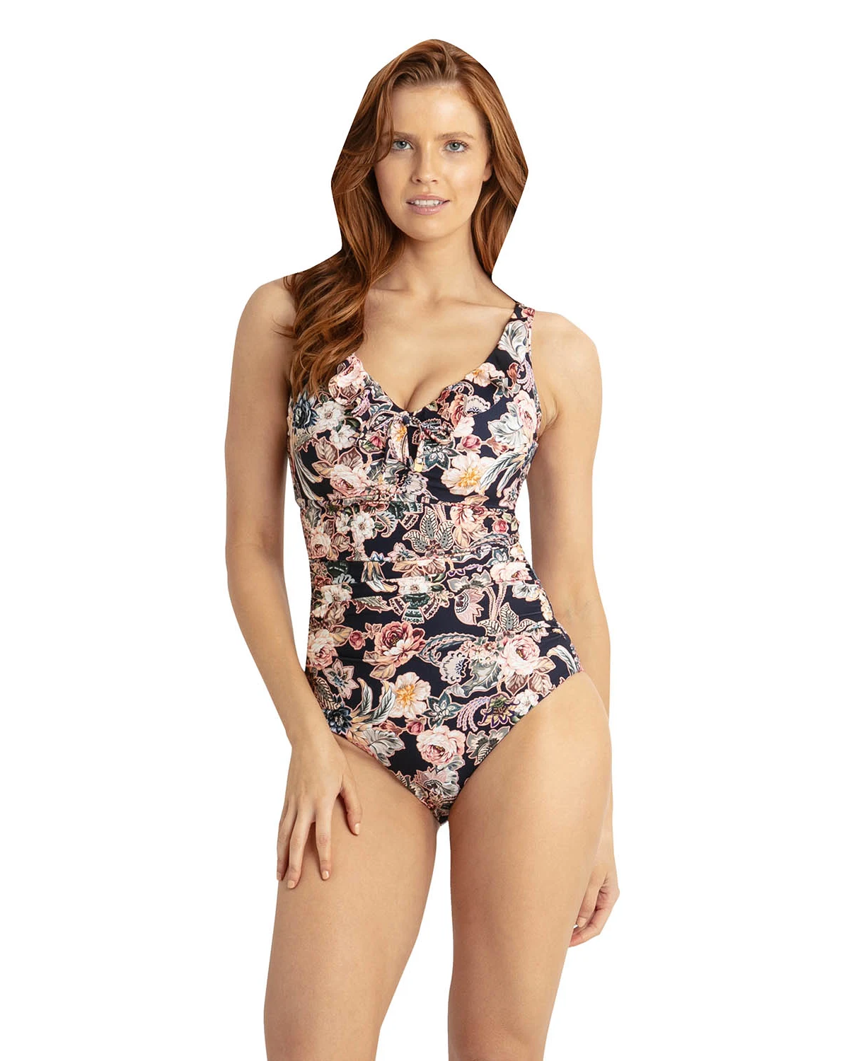 Sunseeker - Shiloh E/F Frill Minimiser One Piece - Larx