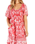 Lulalife - Agatha Shirred Dress - Larx