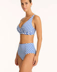 Sea Level - Amalfi Panelled High Waist Pant - Larx