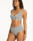 Sea Level - Amalfi Panelled High Waist Pant - Larx