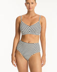 Sea Level - Amalfi Panelled High Waist Pant - Larx