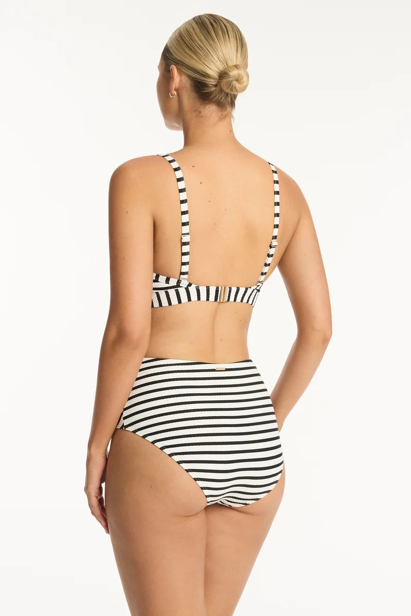 Sea Level - Amalfi Panelled High Waist Pant - Larx