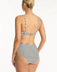 Sea Level - Amalfi Panelled High Waist Pant - Larx